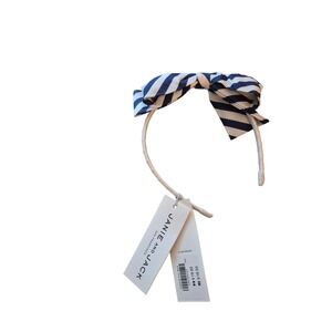 Janie and Jack Girls‎ Striped Bow Headband Hair Accessory NWT